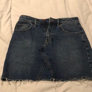 (SOLD) Jean Skirt